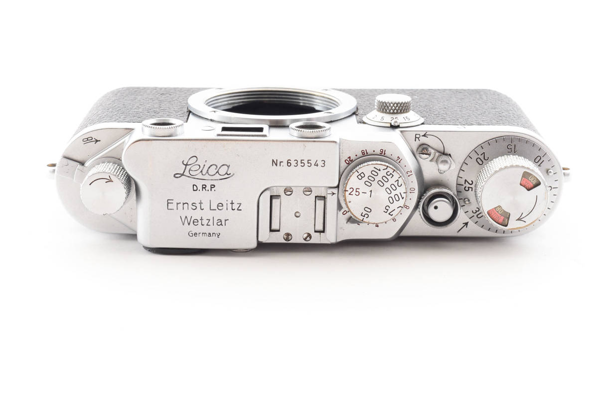 ☆美品☆LEICA IIIf レッドシンクロ バルナックライカ レッドダイヤル