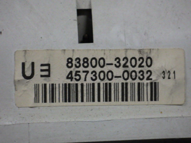 売り切り GF-SV55 ビスタ 83800-32020 スピードメーター 05-10-11-340 C3-J7-2 スリーアール長野_画像5