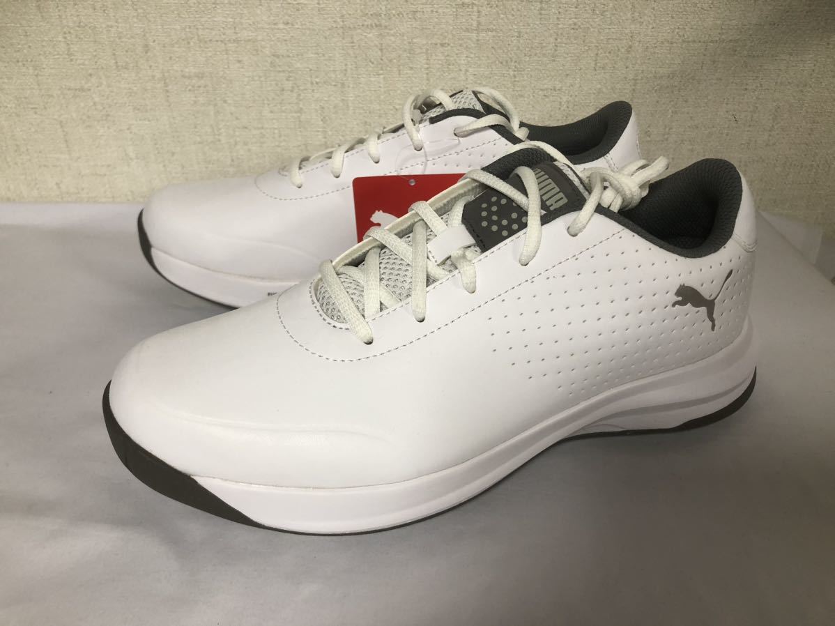 送料無料◆サンプル品◆PUMA GOLF フュージョン テック スパイクシューズ WP ◆(27.0)◆378560-01◆プーマ ゴルフ