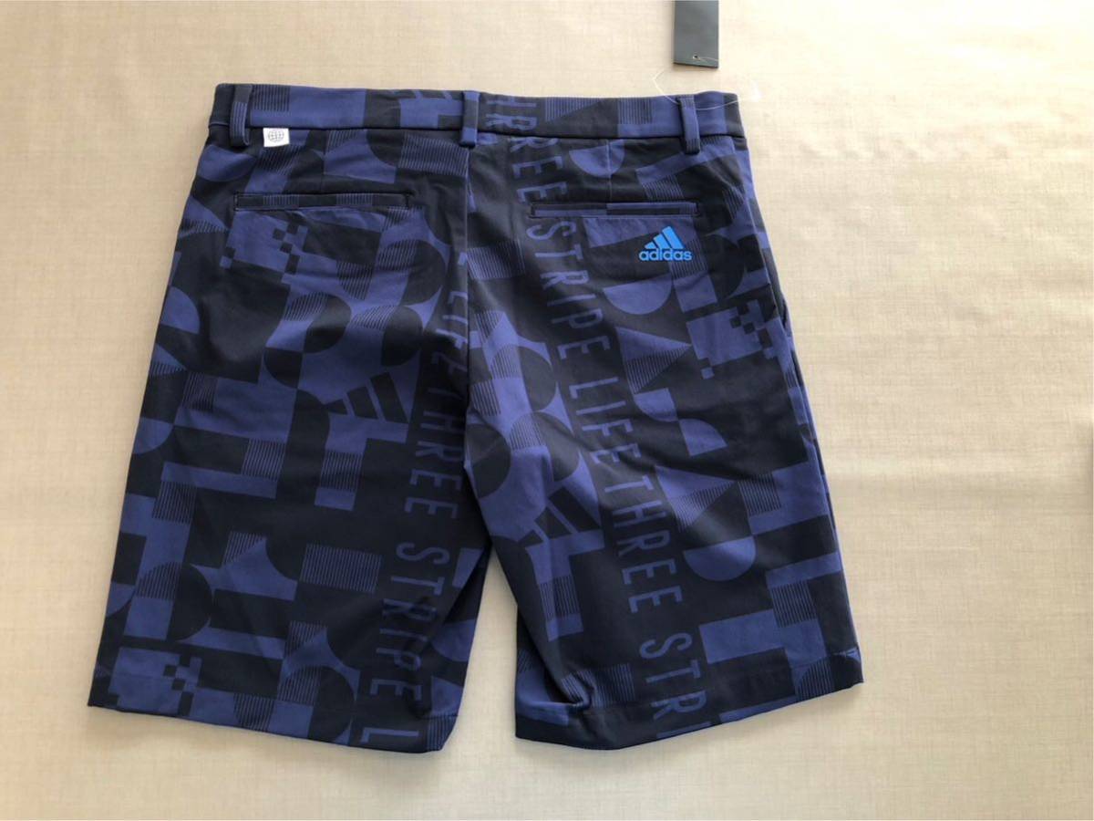  free shipping * new goods *adidas GOLF graphic print short pants *(85)*IS041 (HA3296)* Adidas Golf shorts 