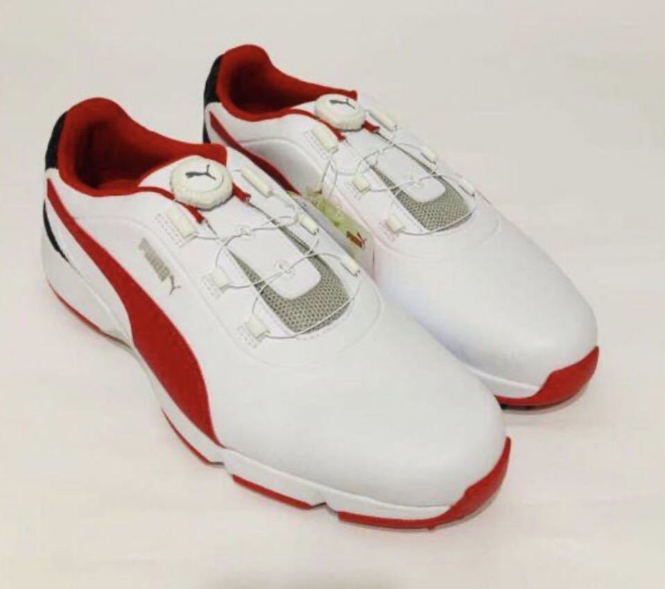 送料無料◆新品◆プーマ PUMA GOLF フュージョン ディスク スパイクシューズ◆(28.0)◆192226-03◆ゴルフシューズ