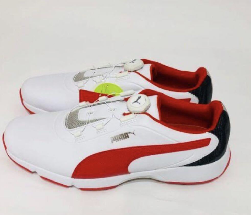送料無料◆新品◆プーマ PUMA GOLF フュージョン ディスク スパイクシューズ◆(28.0)◆192226-03◆ゴルフシューズ