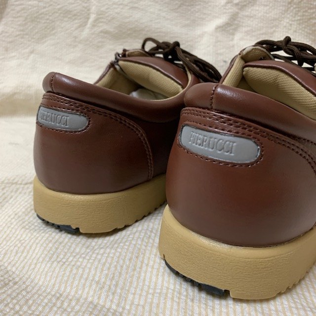 men's * light weight walking shoes [26.5][ Brown ] fastener specification * new goods stock goods 
