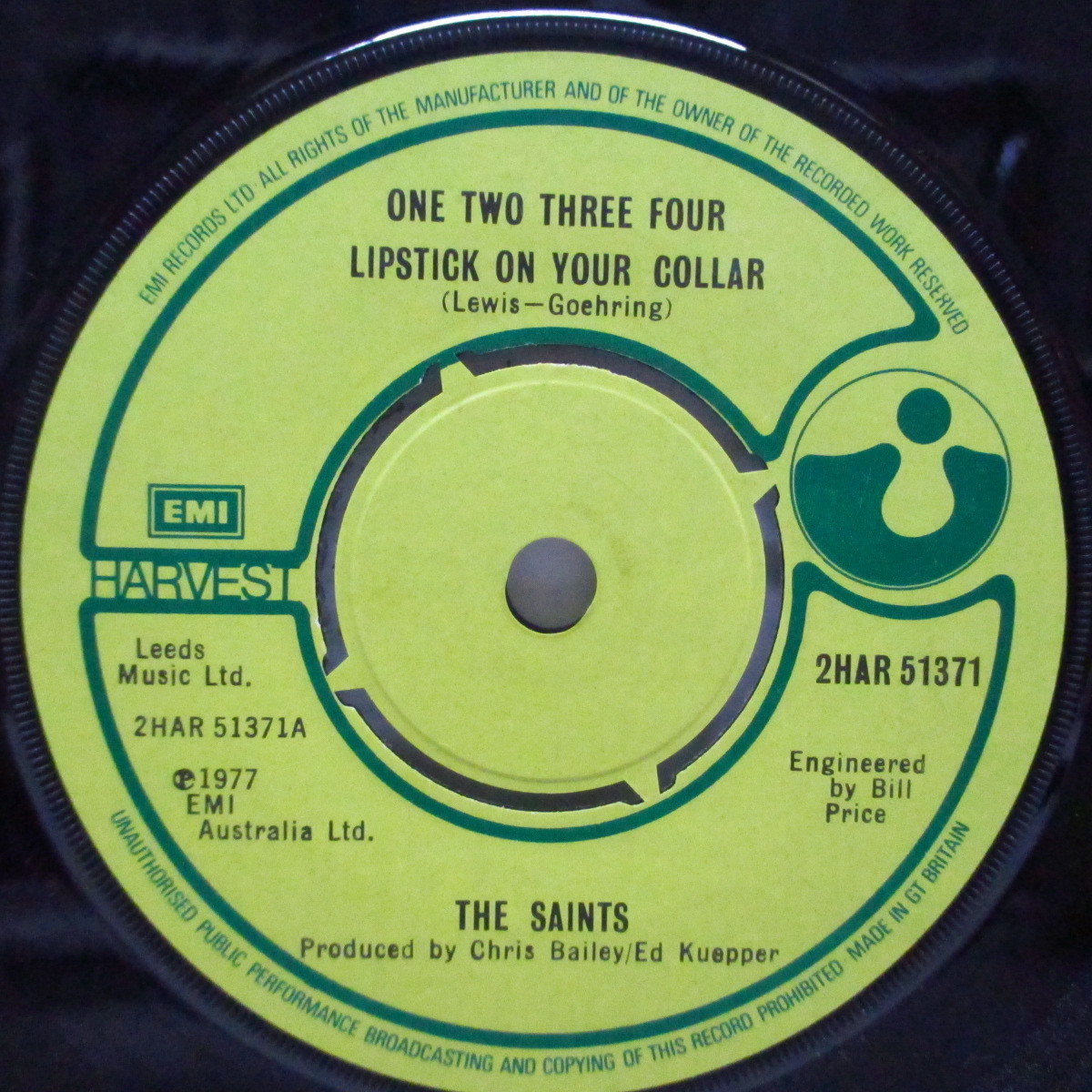 SAINTS， THE-One Two Three Four (UK オリジナル 2x7+見開ジャケ)_画像3