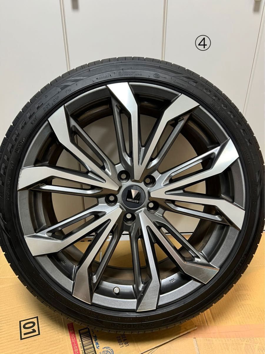 ハリアー60 20インチ モデリスタホイール 四本セット 24540r20 ハリアー60 20インチ モデリスタホイール 四本セット 24540r20