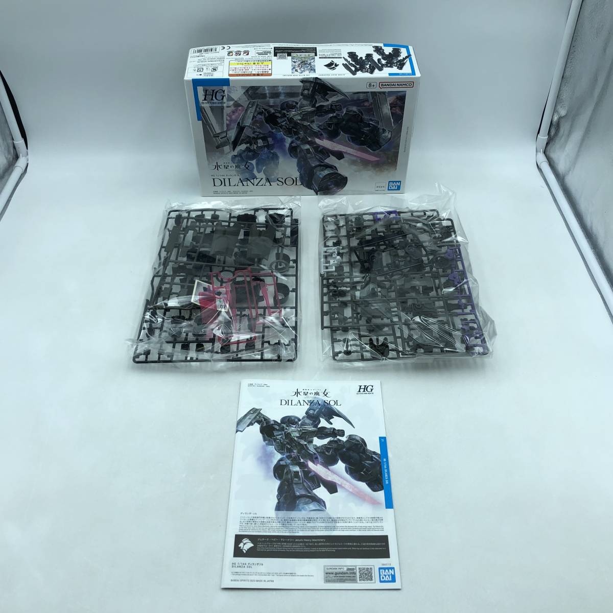 玩K38 【未組立】プラモデル ガンプラ 水星の魔女 6点セット HG 1/144