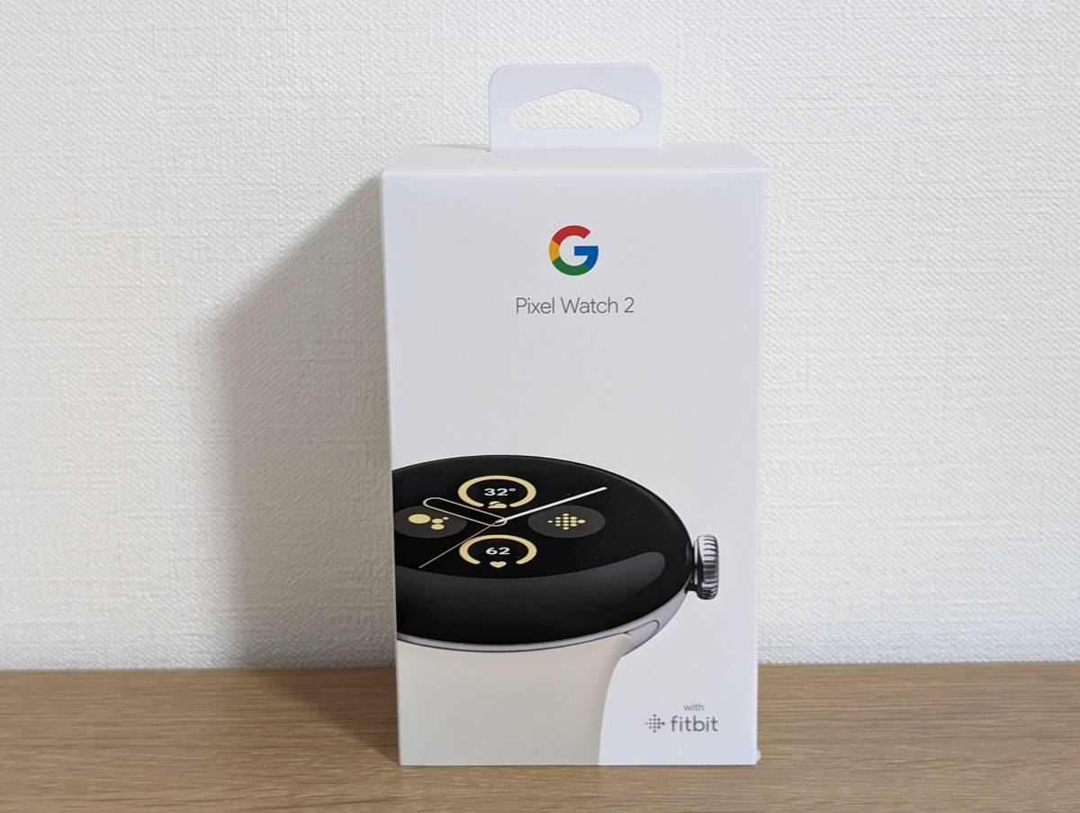 【新品未開封】Google Pixel Watch 2 Polished Silver アルミケース / Porcelain アクティブ バンド  Wi-Fi【即決・送料無料】