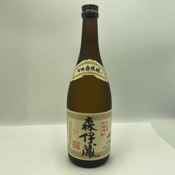 ALC113-J21287-1 森伊蔵 さつま名産 本格焼酎 さつまいも 米麹 かめ壺焼酎 鹿児島 森伊蔵酒造謹醸 箱付き 720ml 25% 未開栓 ③F_画像2