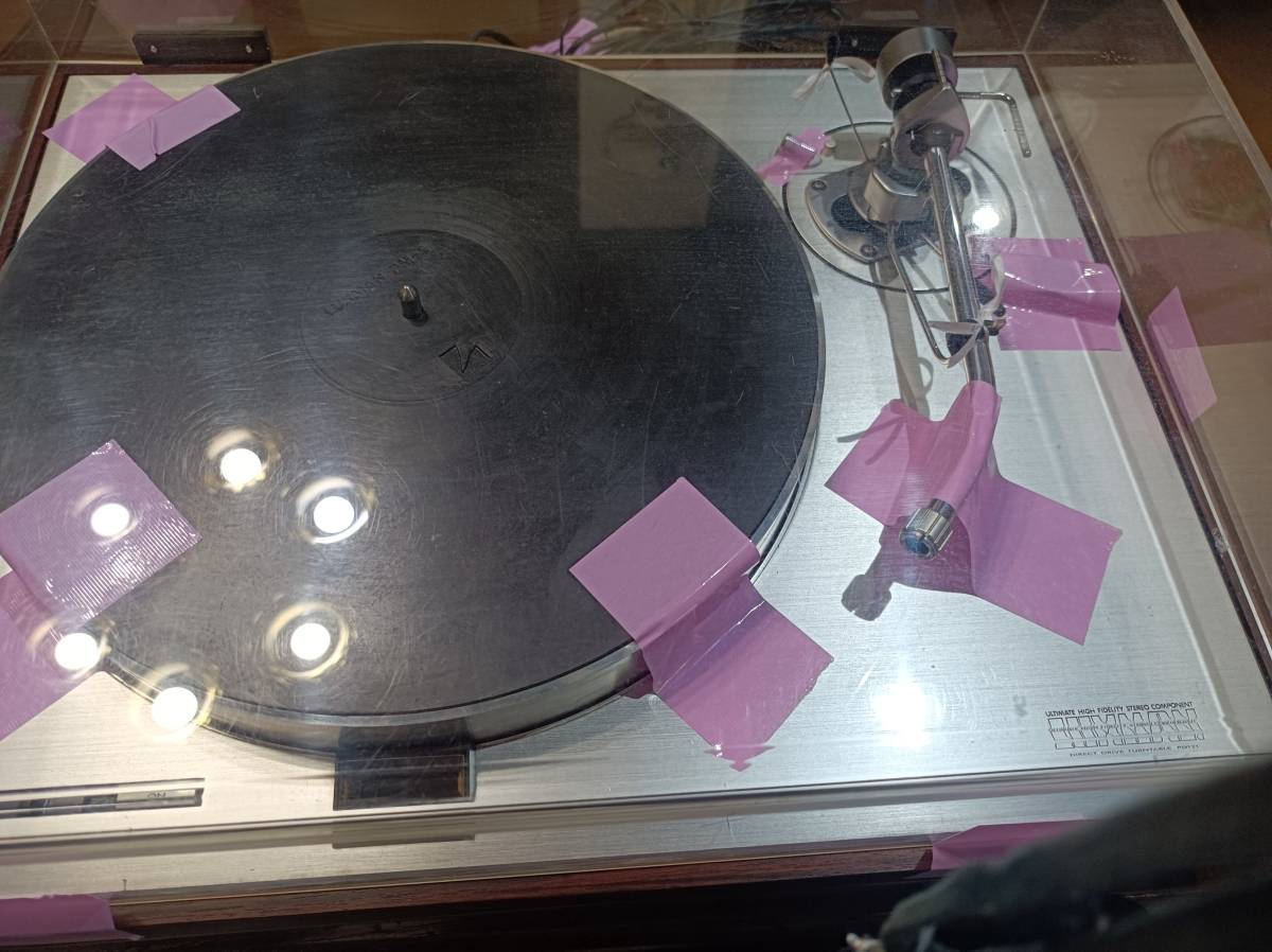 LUXMAN PD121+SME3009 レコードプレーヤー 中古品_画像10