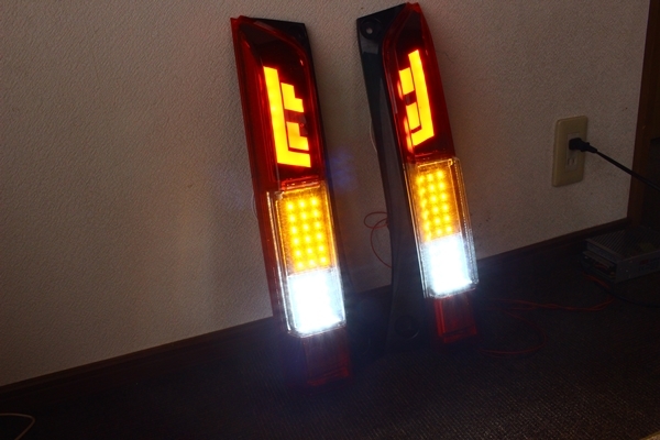 N-VAN acrylic fiber JJ1 JJ2 LED tail 