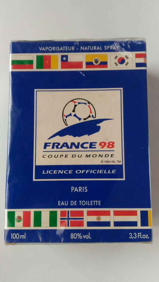 未開封品　フランス98　ワールドカップサッカー98フランス大会　オードトワレ　香水_画像1