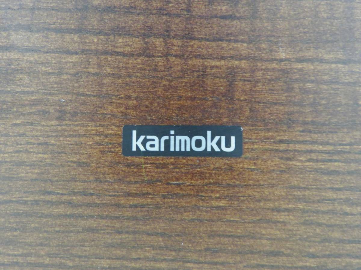 ■karimoku カリモク■ダイニングテーブル■シリコンアクリル塗装■1400×850×680■シンプルモダン■_画像3