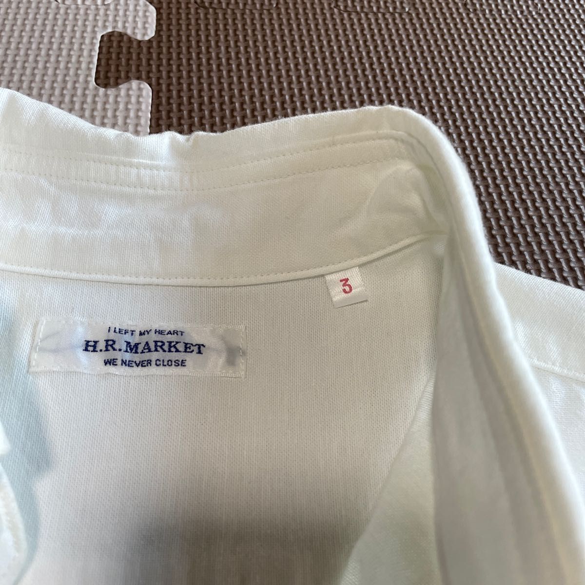 H.R.MARKETハリウッドランチマーケットカッターシャツ半袖Lサイズ(3)