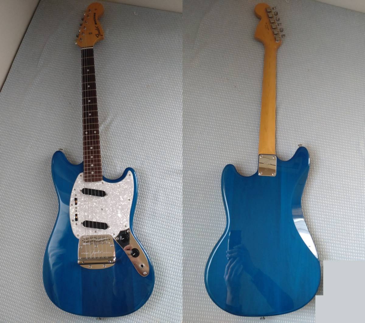 Fender Made in Japan Traditional 70s Mustang Sapphire Blue Transparent 【日本製】 フェンダー ムスタング_画像3