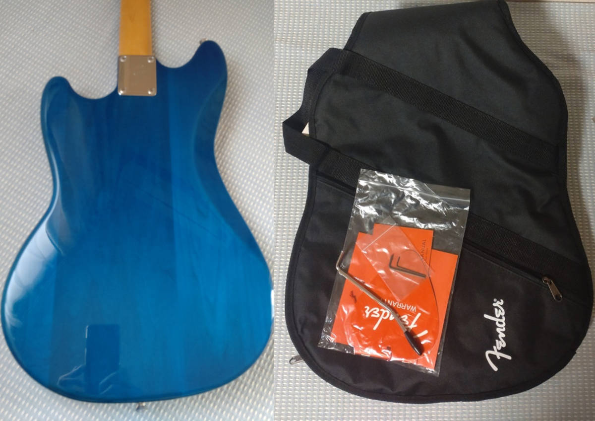 Fender Made in Japan Traditional 70s Mustang Sapphire Blue Transparent 【日本製】 フェンダー ムスタング_画像8