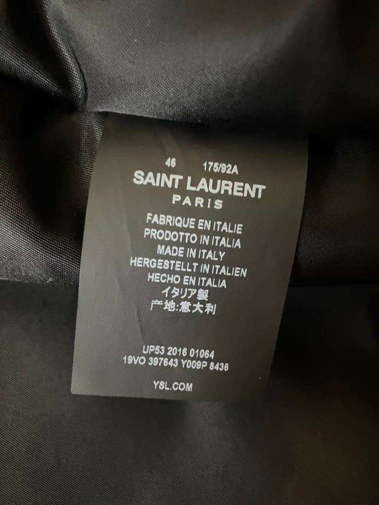 SAINT LAURENT /サンローランパリ ボンバージャケット_画像4