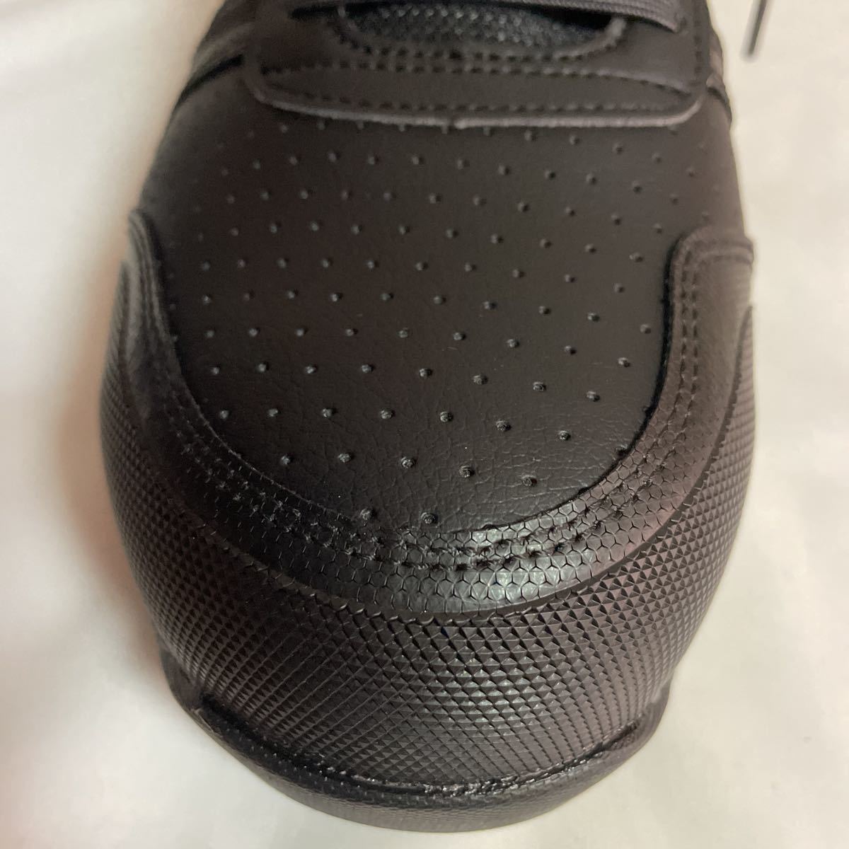 24.5cm安全靴 F1GA200009　MIZUNO ＡＬＭＩＧＨＴＹ ＨＷ１１Ｌ　靴紐タイプ　ブラック×ホワイト_画像8