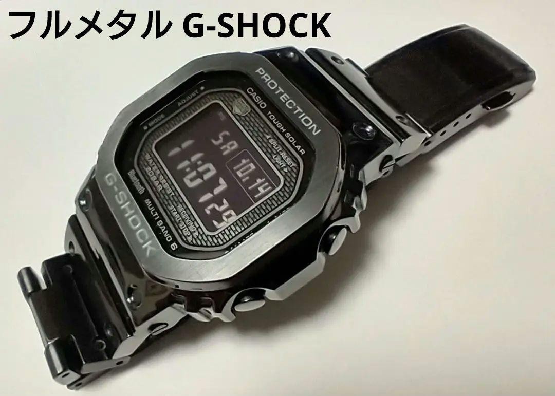 GMW-B5000GD-1JF フルメタルG-SHOCK ブラック電波ソーラー タフソーラー CASIO_画像1