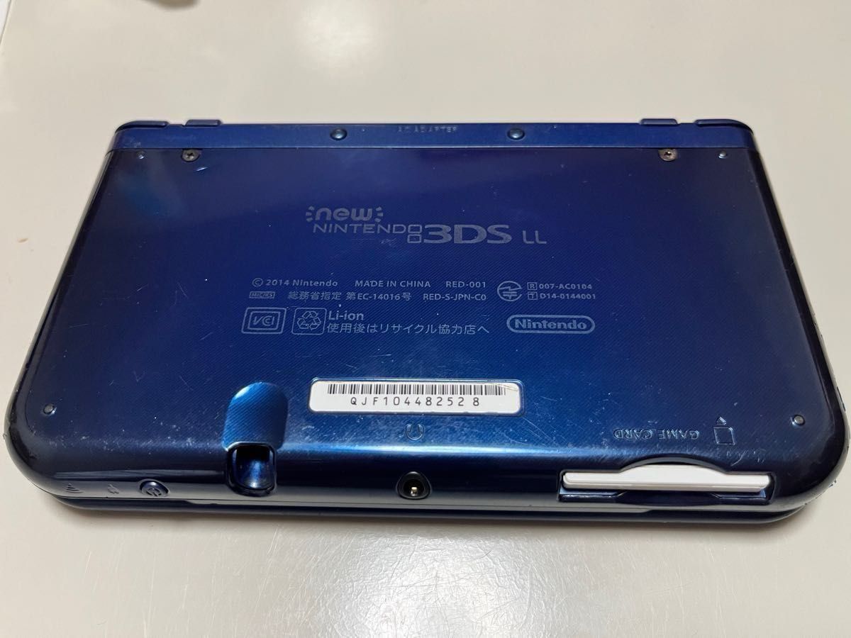 人気デザイナー Newニンテンドー3DS LL メタリックブルー、ドラクエ