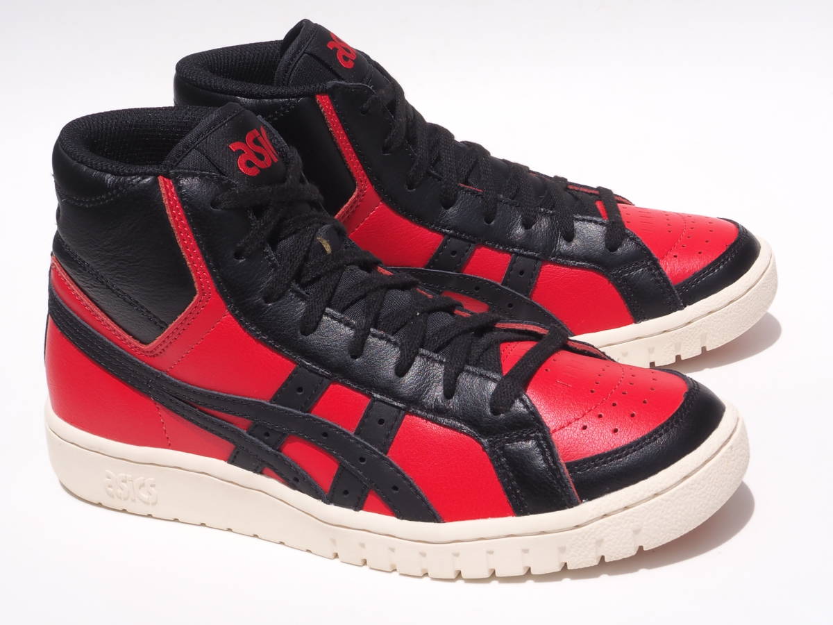 超美品!! 24.5㎝ Asics Gel-Ptg MT x Flagstuff 'Black Red' 1203A058 アシックス ゲル ポイントゲッター HI 黒赤_画像1