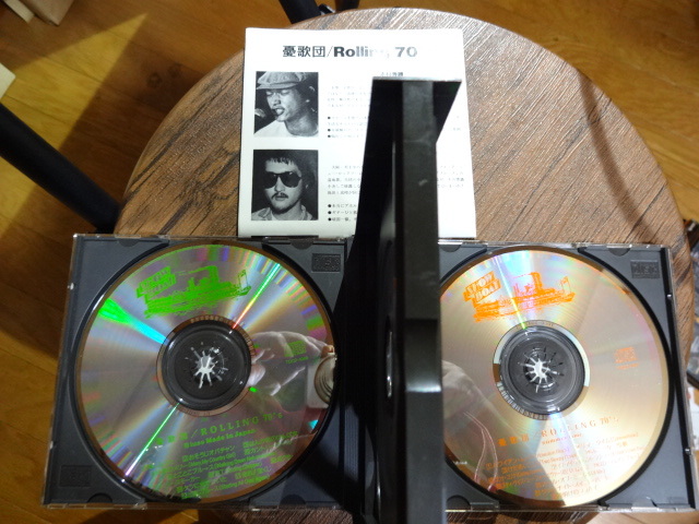 憂歌団★Rolling70’ｓ（2枚組ベスト）★廃盤ＣＤ_画像2