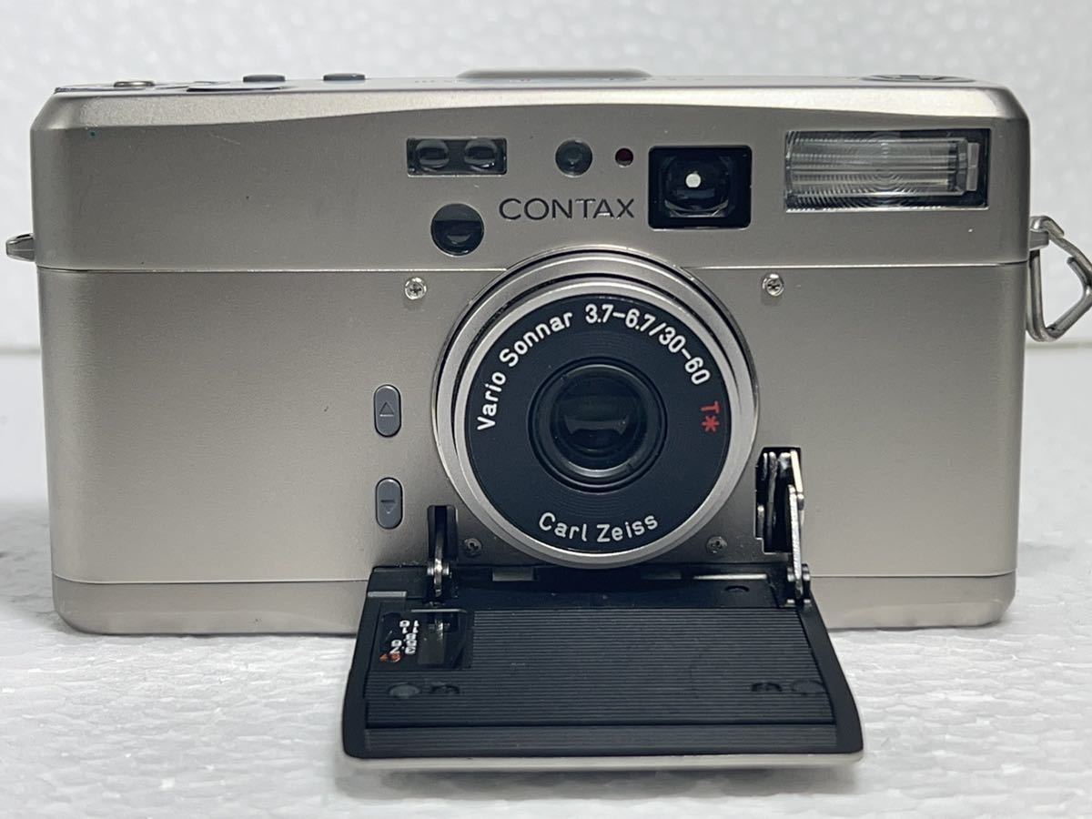 ◆美品◆CONTAX コンタックス TVS III Carl Zeiss Sonnar コンパクトカメラ