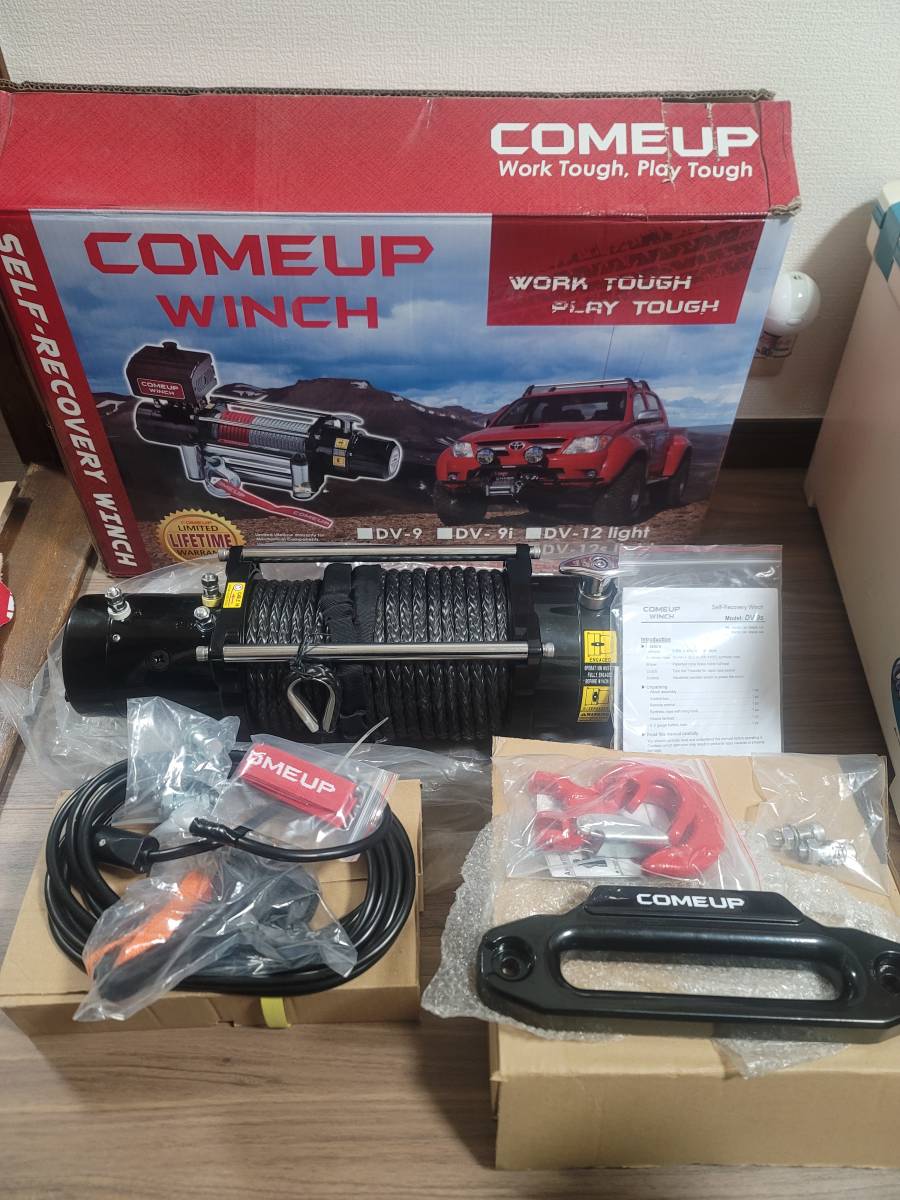 COMEUP WINCH Model:DV-9S ウインチ24V-