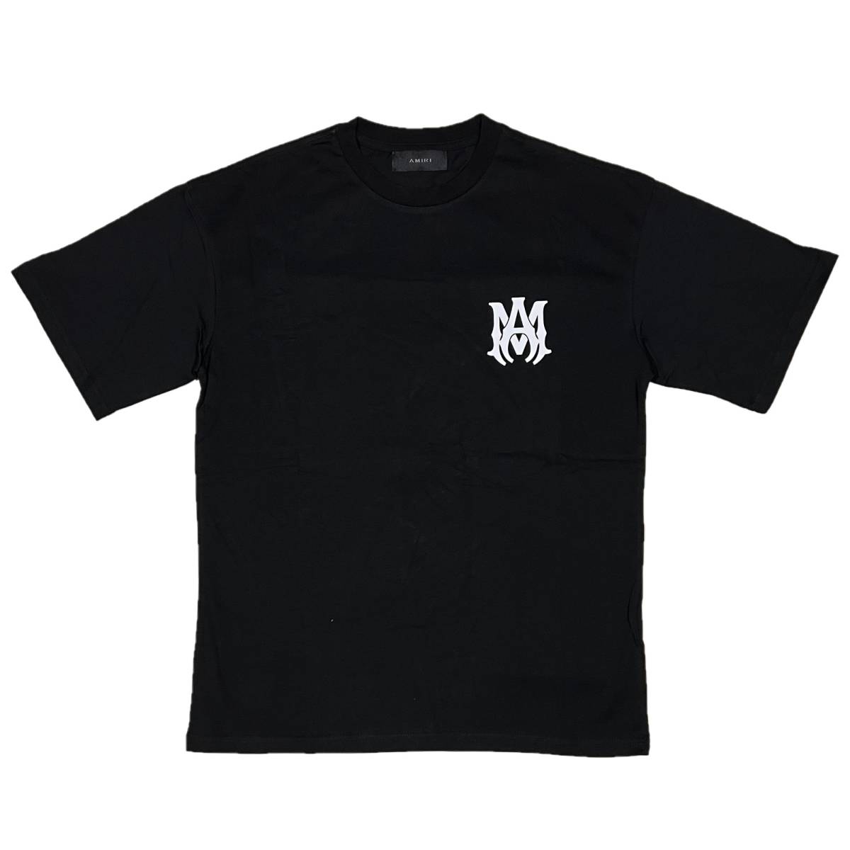 [並行輸入品] AMIRI アミリ MA CORE ロゴ 半袖 Tシャツ (ブラック) (S)