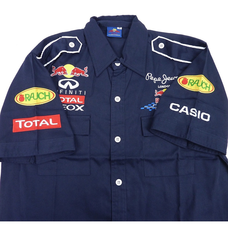 Pepe jeans ペペ・ジーンズ Infiniti インフィニティ Red Bull レッドブル 半袖 ピットシャツ (XXL) [並行輸入品]_画像3