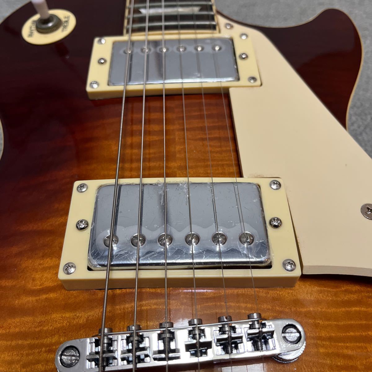 epiphone by Gibson Les Paul standard VS エピフォン　ギブソン　レスポール　スタンダード　ジャンク扱い　lespaul エレキギター _画像3