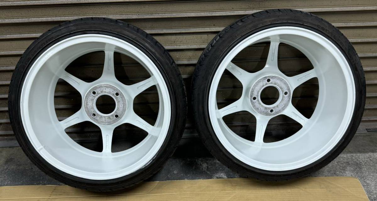 希少☆P1レーシング☆9J +27 114.3 4H 4穴 白 ホワイト P1Racing 希少☆P1レーシング☆9J +27 114.3 4H 4穴 白 ホワイト P1Racing