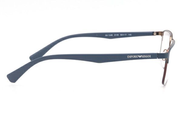 エンポリオ アルマーニ メガネフレーム EA1046 ネイビー ブロンズ クリア 中古 サングラス 眼鏡 アイウェア メンズ_画像3