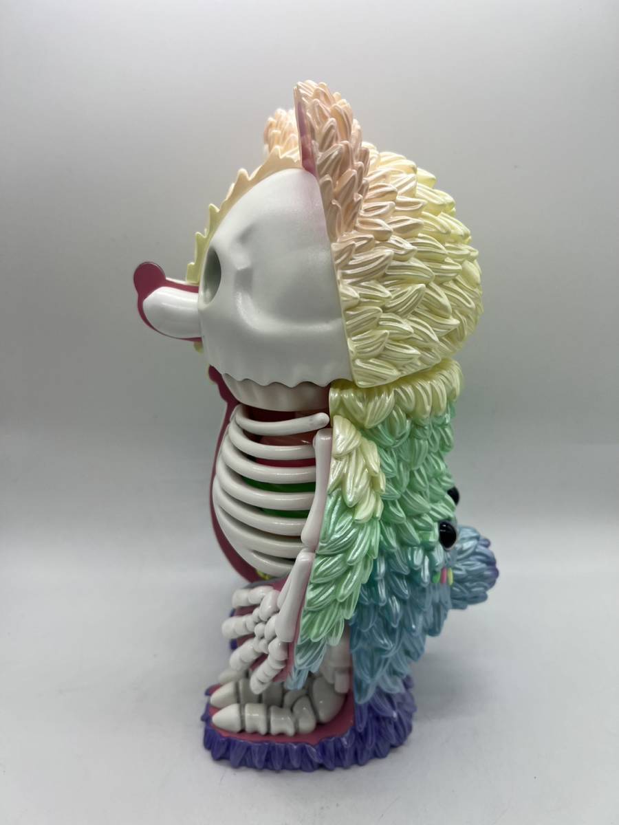 Anatomical Muckey 3rd color & Rainbow & Jason Freeny x INSTINCTOY インスティンクトイ【箱の上でサイン付き】【ソフビ】【フィギュア】_画像3