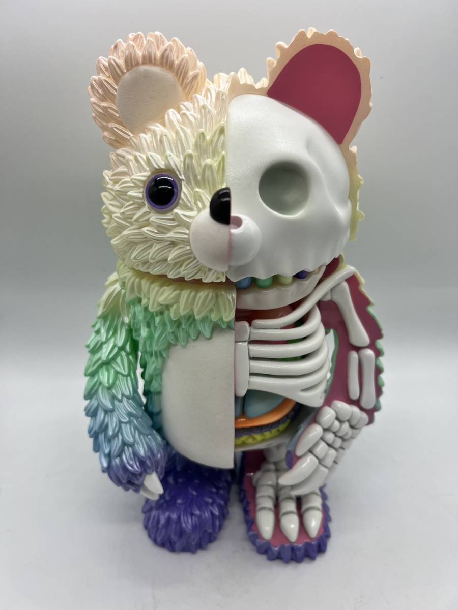 Anatomical Muckey 3rd color & Rainbow & Jason Freeny x INSTINCTOY インスティンクトイ【箱の上でサイン付き】【ソフビ】【フィギュア】_画像1