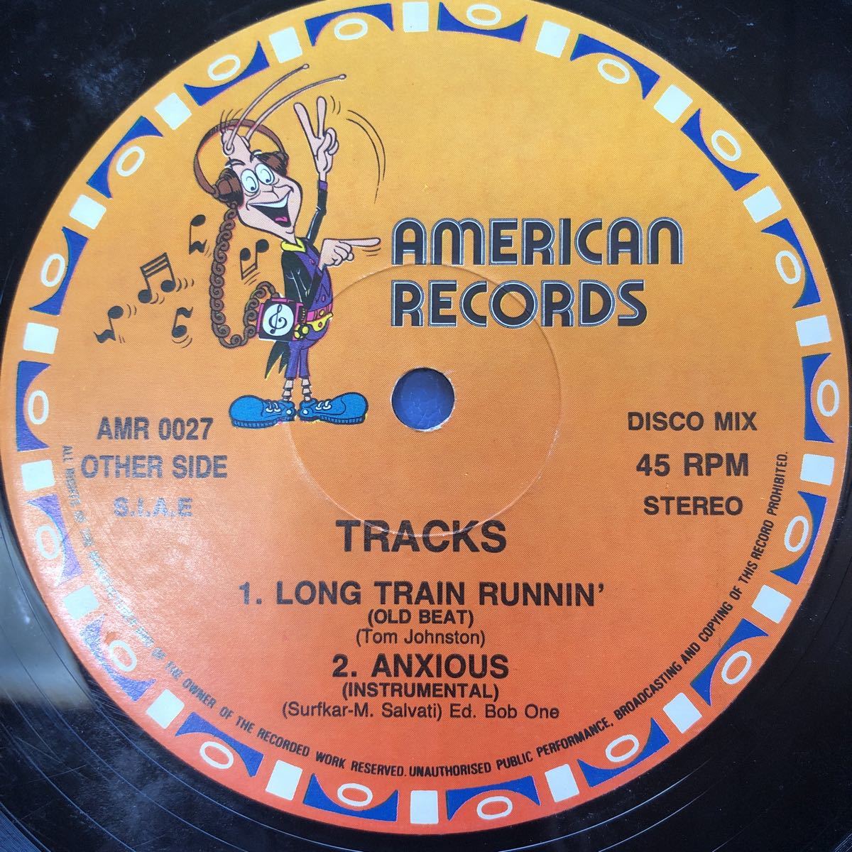 TRACKS Long Train Runnin’ 12インチ LP レコード 5点以上落札で送料無料T_画像4