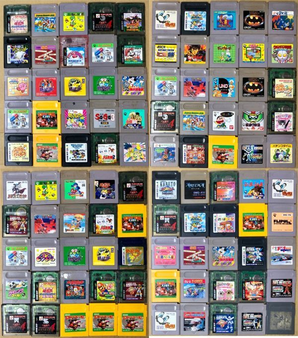 高品質】 ポケモン カービィ 大量100本セット ゲームボーイソフト GB