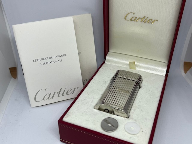 新作 Cartier カルティエ ※部品とれジャンク品 ※着火確認済 スイス製