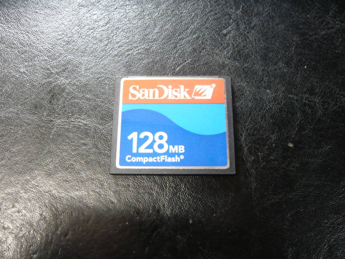 動作保証！SanDisk CFカード 128MB_画像1