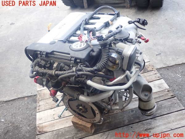 2UPJ-99812010]VW トゥアレグ(7LBMVS)エンジン BMV 4WD (始動OK) (軽