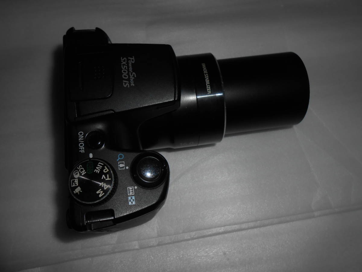Canon キャノン PowerShot パワーショット SX500IS デジカメ バッテリー付き ★簡易動作確認済み　バッテリー付属_画像8