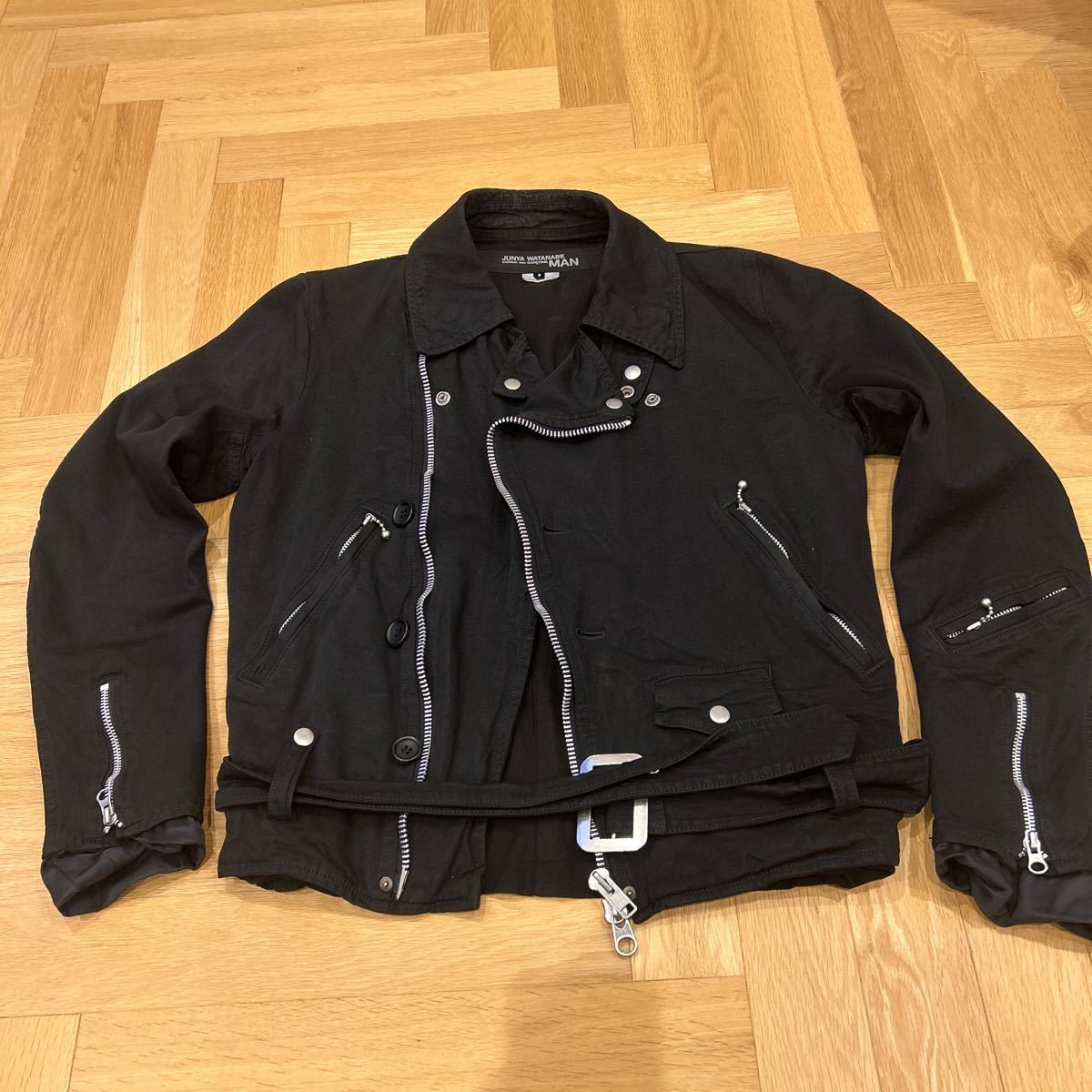 ジュンヤ・ワタナベ コムデギャルソン ライダースジャケット COMME des GARONS JUNYA WTAMABE_画像1