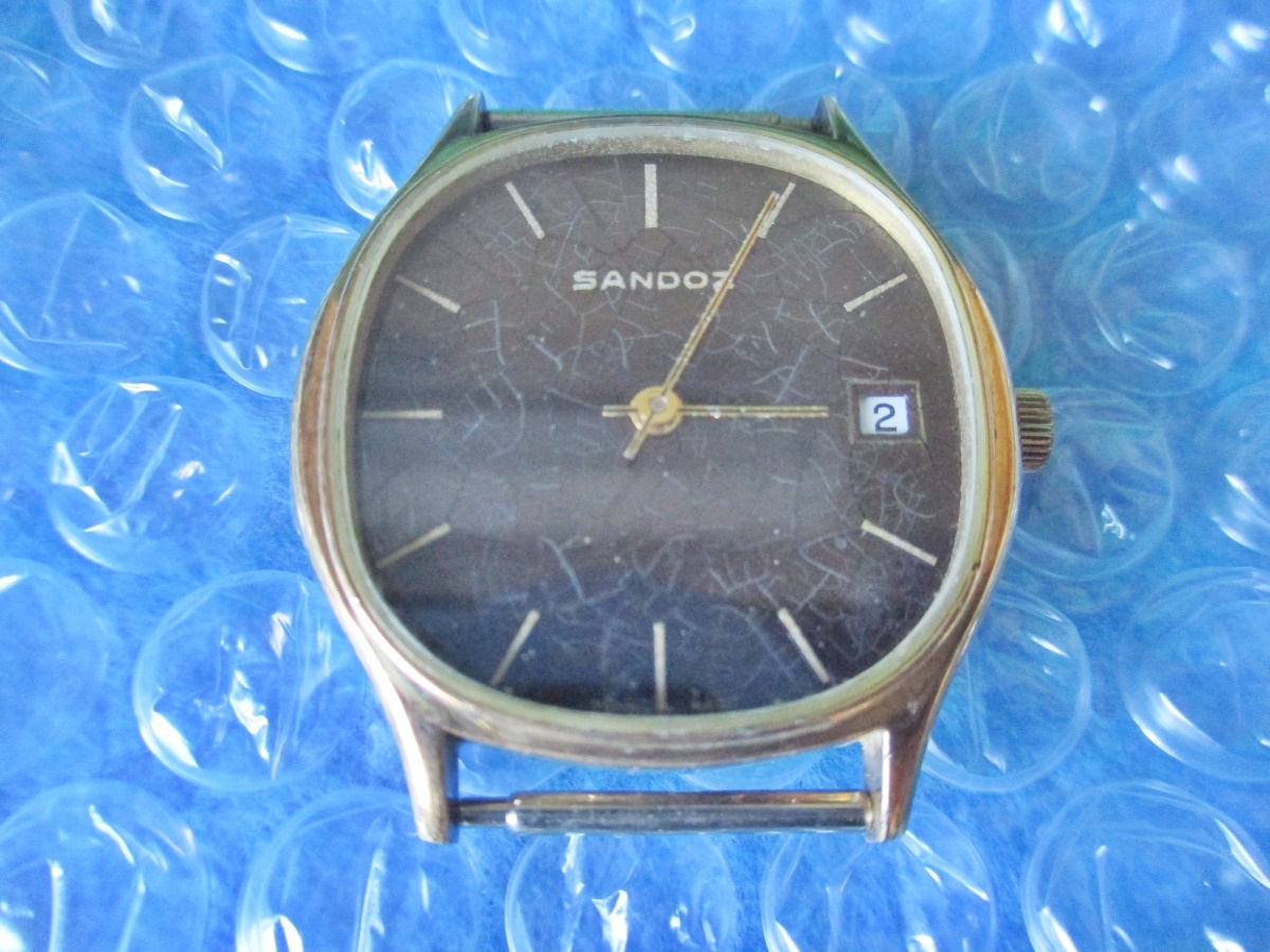 腕時計 SANDOZ 当時物 手巻き 稀少 OH済み 昭和レトロ コレクション