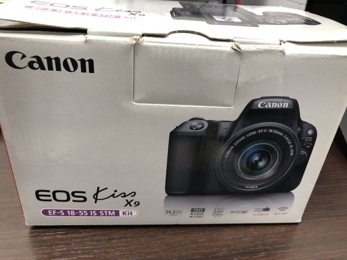 【2243】 CANON EOS Kiss X9 EF-S 18-55mm 1:4-5.6 IS STM デジタル一眼レフ デジタルカメラ レンズ_画像2