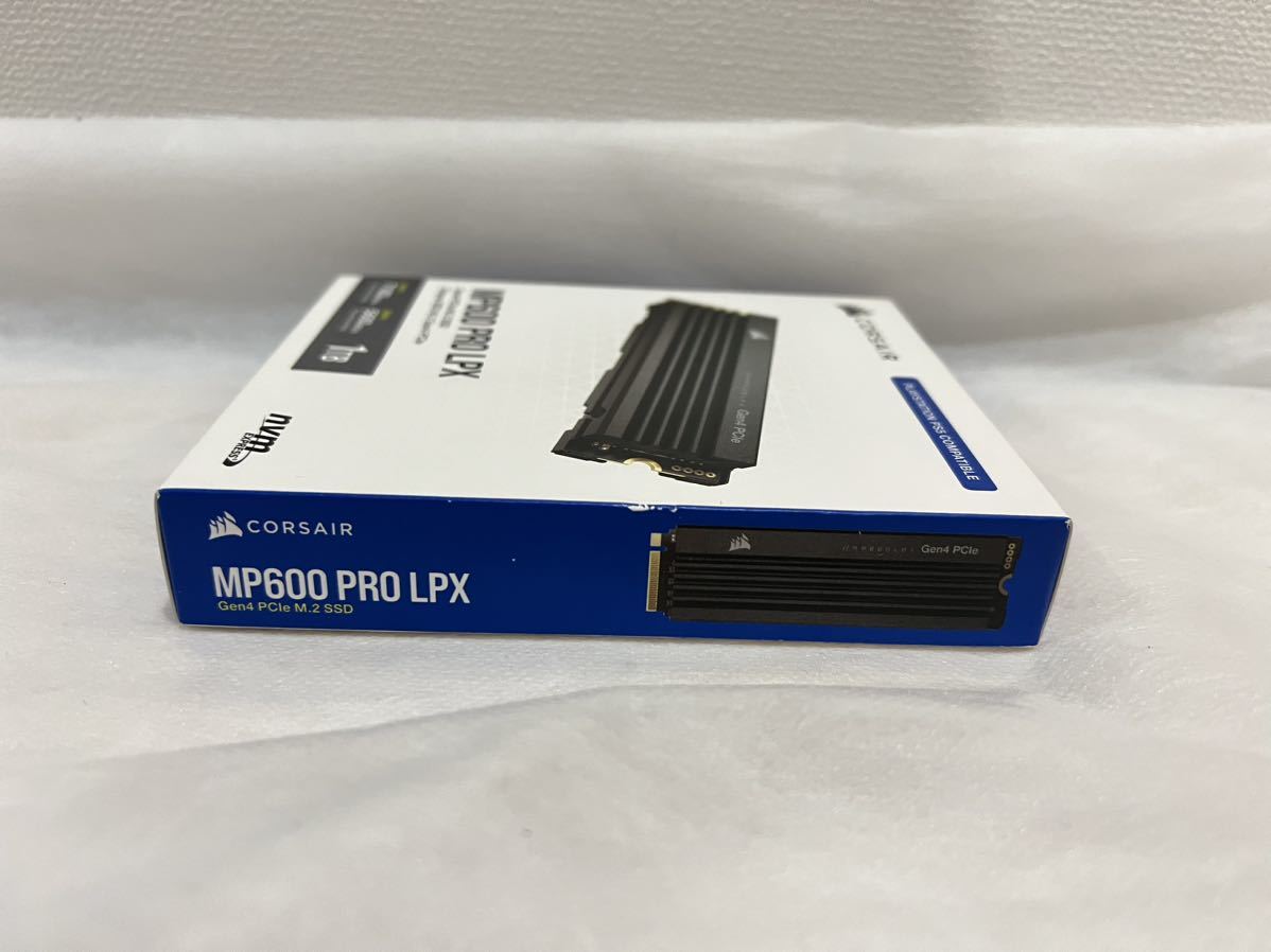 【未開封】CORSAIR MP600 PRO LPX 1TB Low Profileシリーズ Gen4 PCIe NVMe M.2 SSDメモリ CSSD-F1000GBMP600PLP PS5拡張適用_画像4