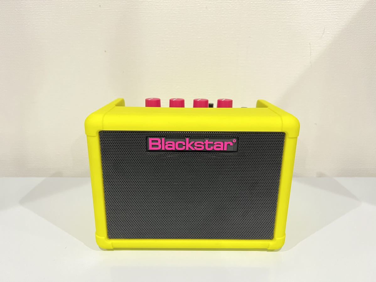 【超希少 限定60台】Blackstar FLY3 NEON YELLOW ミニギターアンプ 電池駆動 ポータブル ネオンイエロー ブラックスター