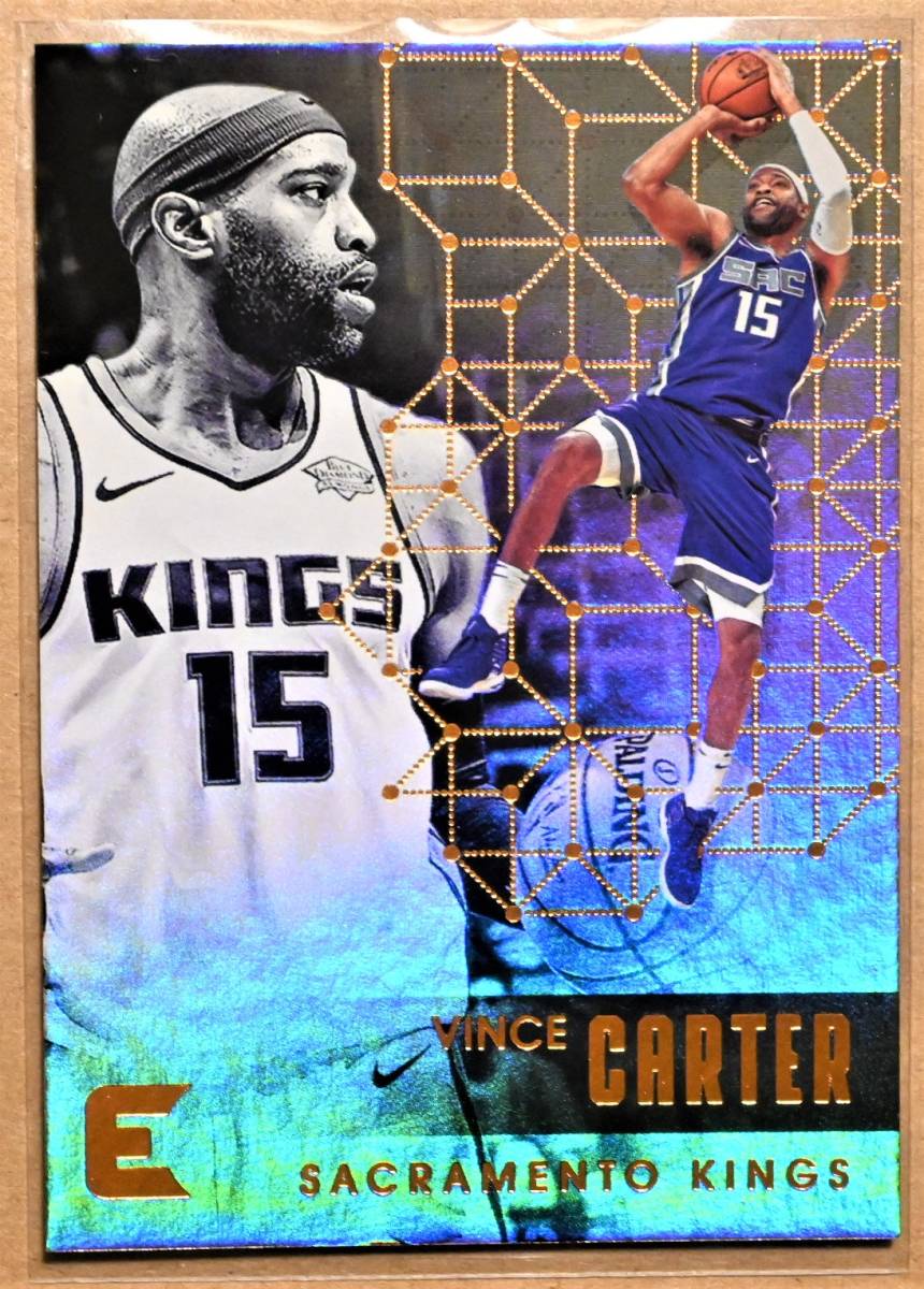 VINCE CARTER (ヴィンスカーター) 2017-18 ESSENTIALS リフレクター トレーディングカード 77 【NBA,サクラメントキングス,KINGS】_画像1