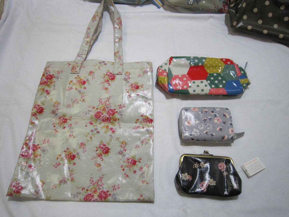 【送900円】　6328　Cath Kidston　キャスキッドソン　バッグ類まとめ　8点セット　バッグ/財布/ポーチ　詳細未確認　バラ売り不可_画像3