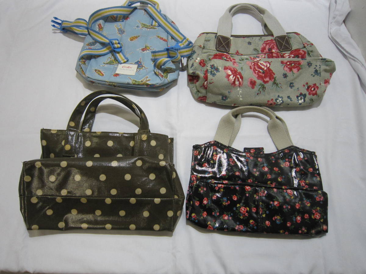 【送900円】　6328　Cath Kidston　キャスキッドソン　バッグ類まとめ　8点セット　バッグ/財布/ポーチ　詳細未確認　バラ売り不可_画像6