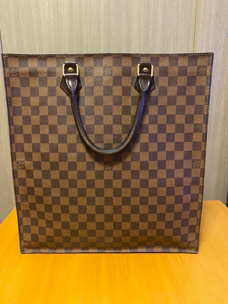 LOUIS VUITTON サックプラ トートバッグ ダミエ スペシャルオーダー品_画像1