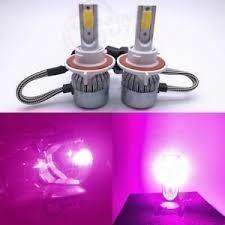 LED フォグランプ 14000K ピンク パープル H8 H11 H16 紫_画像6